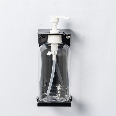 One lock Wall Mounted Hand Soap Bottle Holder - Wall Mounted Hand Soap Bottle Holder